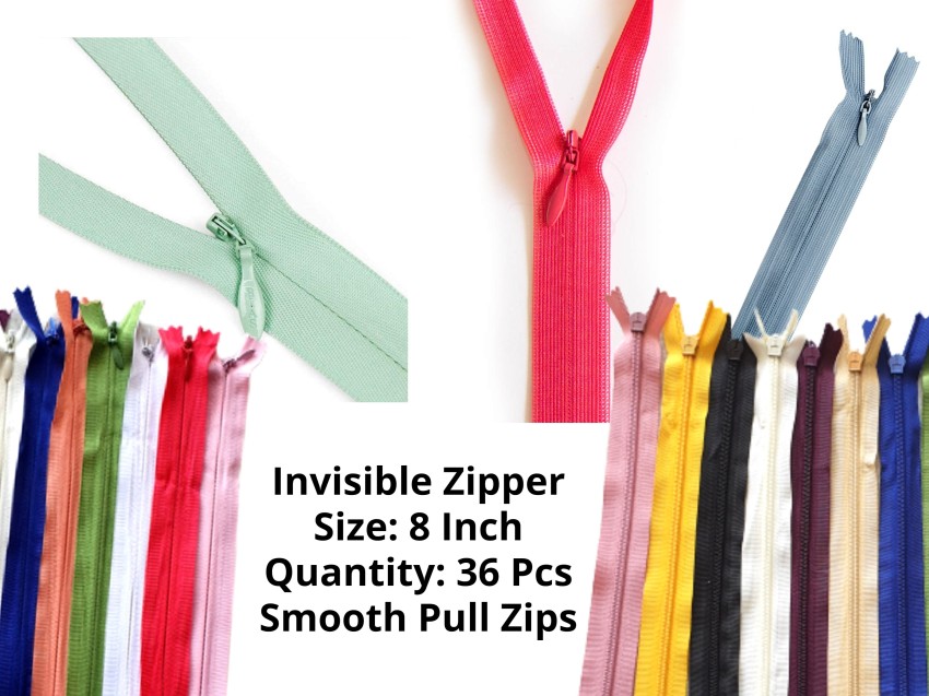 9 Unique Invisible Zipper