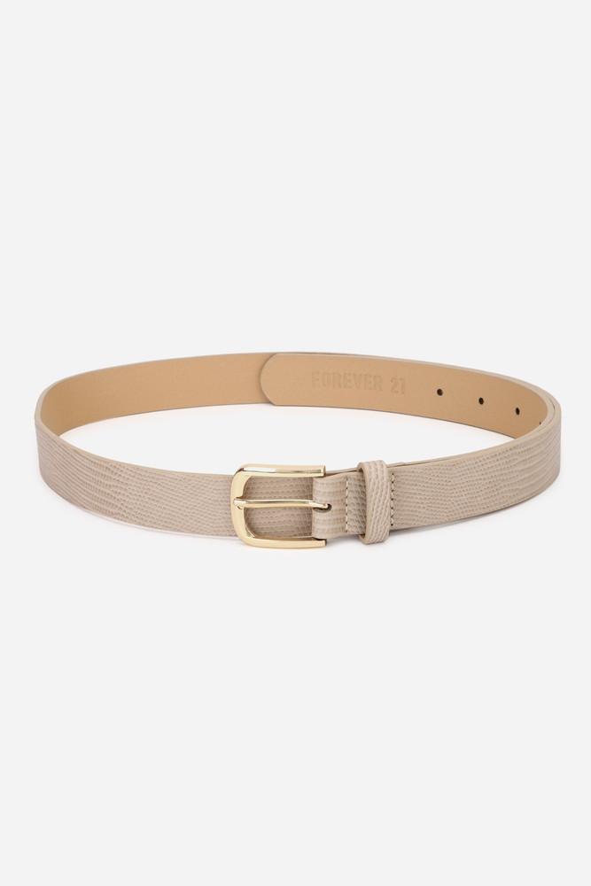 FOREVER 21 Women White Artificial Leather Belt White Price in India Flipkart