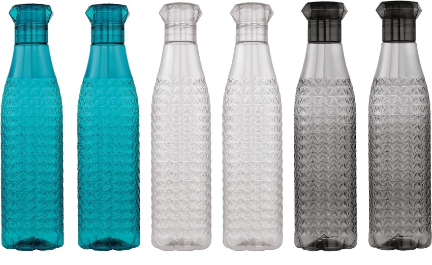 N H Enterprise Premium Quality Crystal Fridge Water Bottle Set ( 6 PCS )  1000 ml Bottle - Buy N H Enterprise Premium Quality Crystal Fridge Water  Bottle Set ( 6 PCS )