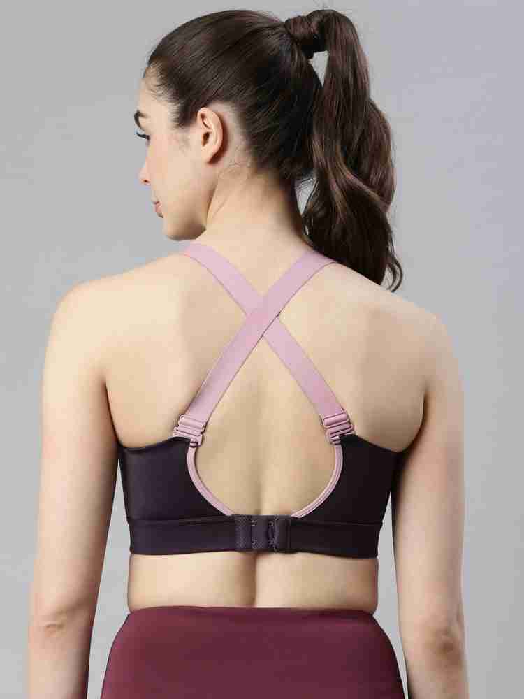 Enamor Full Coverage, Wirefree SB18 Convertible Back High-Impact Women  Sports Heavily Padded Bra - Buy Enamor Full Coverage, Wirefree SB18  Convertible Back High-Impact Women Sports Heavily Padded Bra Online at Best  Prices
