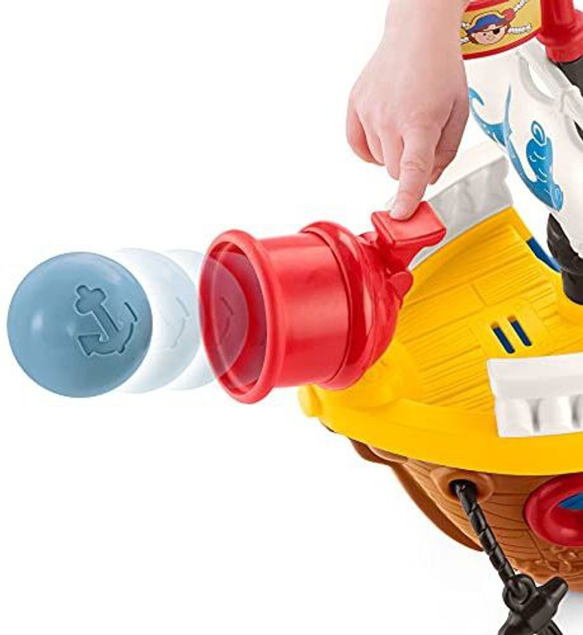 FISHER PRICE Pirate Ship playset with MusicSounds Action for