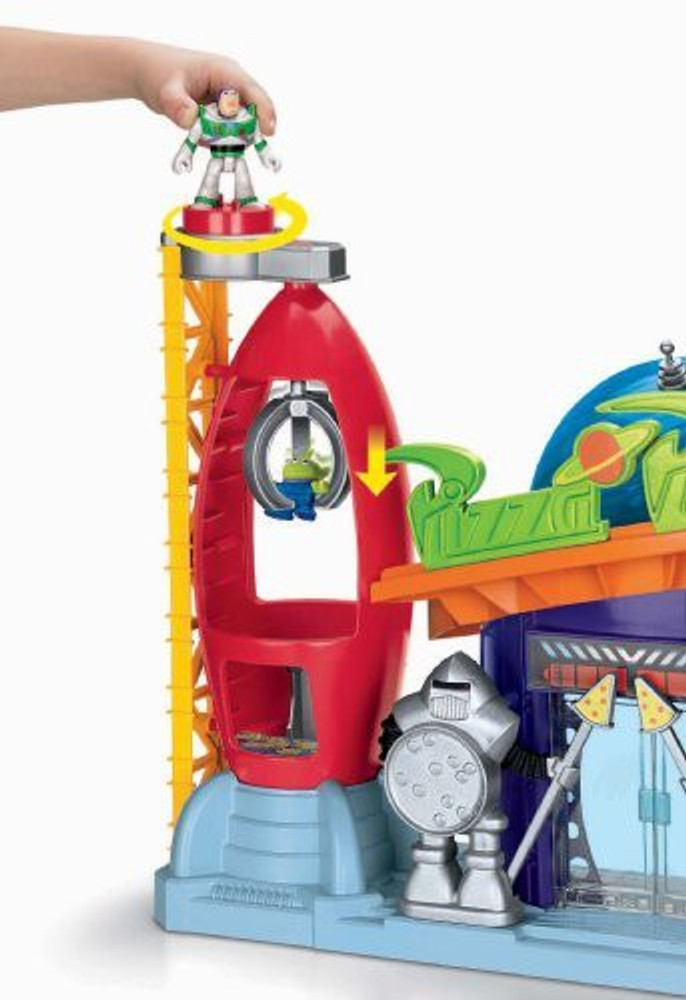 Imaginext toy story pizza sales planet playset