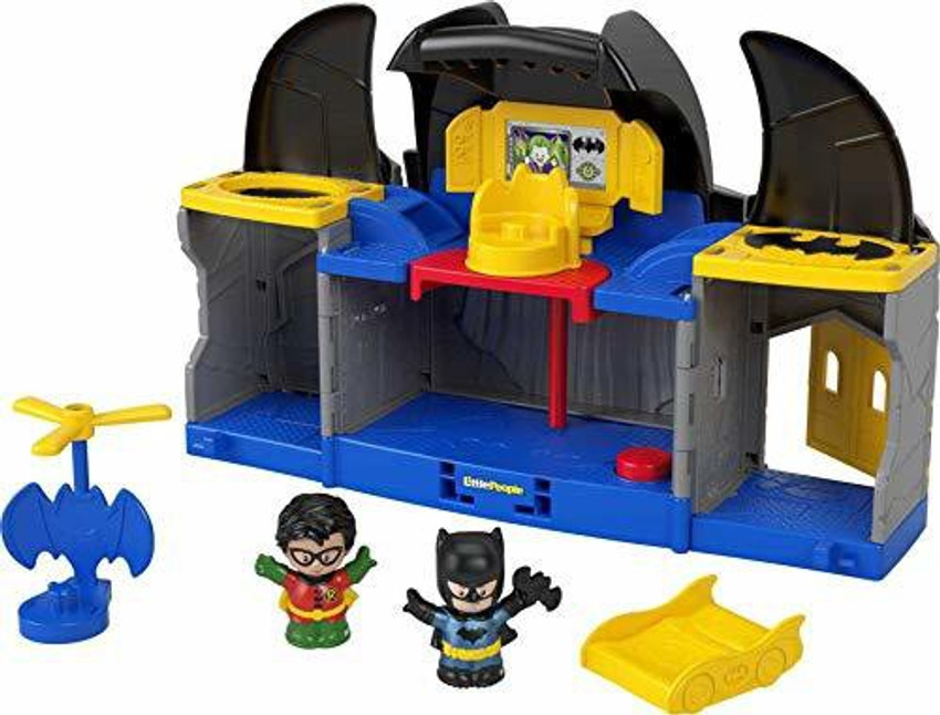 Fisher price batcave playset discount