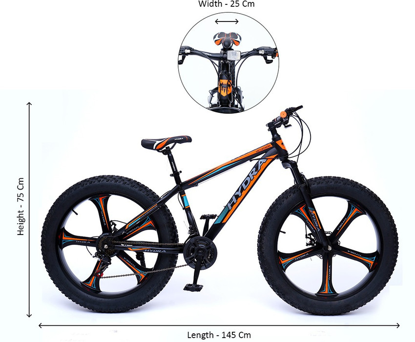 Hydra Megatron Unisex Cycle 85 Assembled Ideal for Adults 26 T
