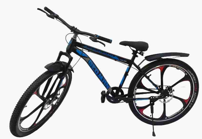 hero bicycle with alloy wheels