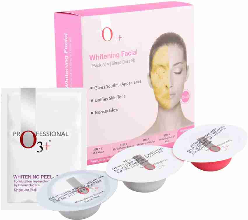 O3 Whitening Facial Kit Includes Milk Wash Microderma Brasion