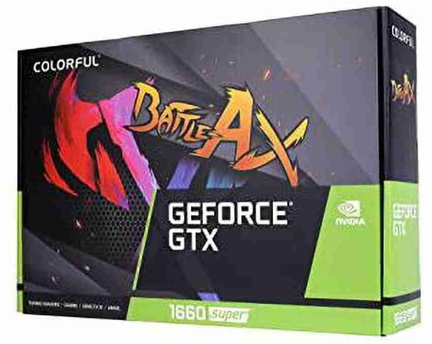 Colorful NVIDIA GEFORCE GTX 1660 super 6 GB GDDR6 Graphics Card