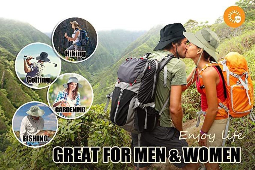 Malvina Men & Womens Stylish Travellers Sun Hat Waterproof Fishing Hat