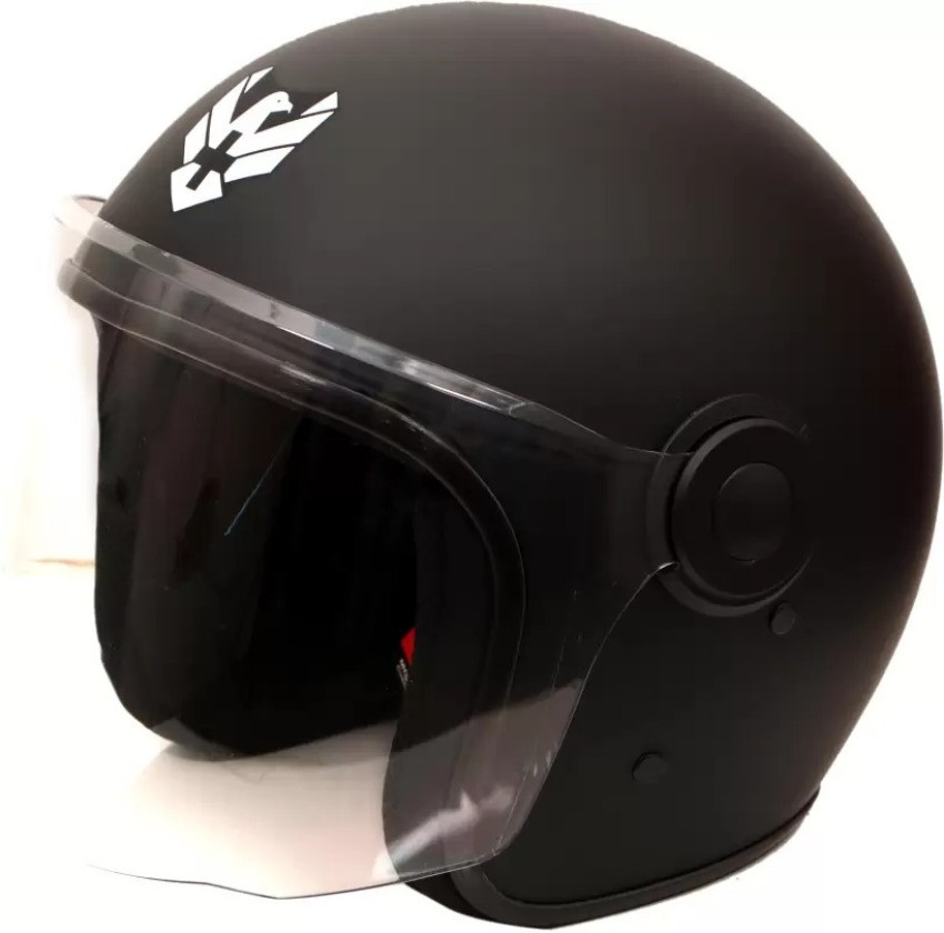 Mototrance Black Helmet Skull Cap For Men