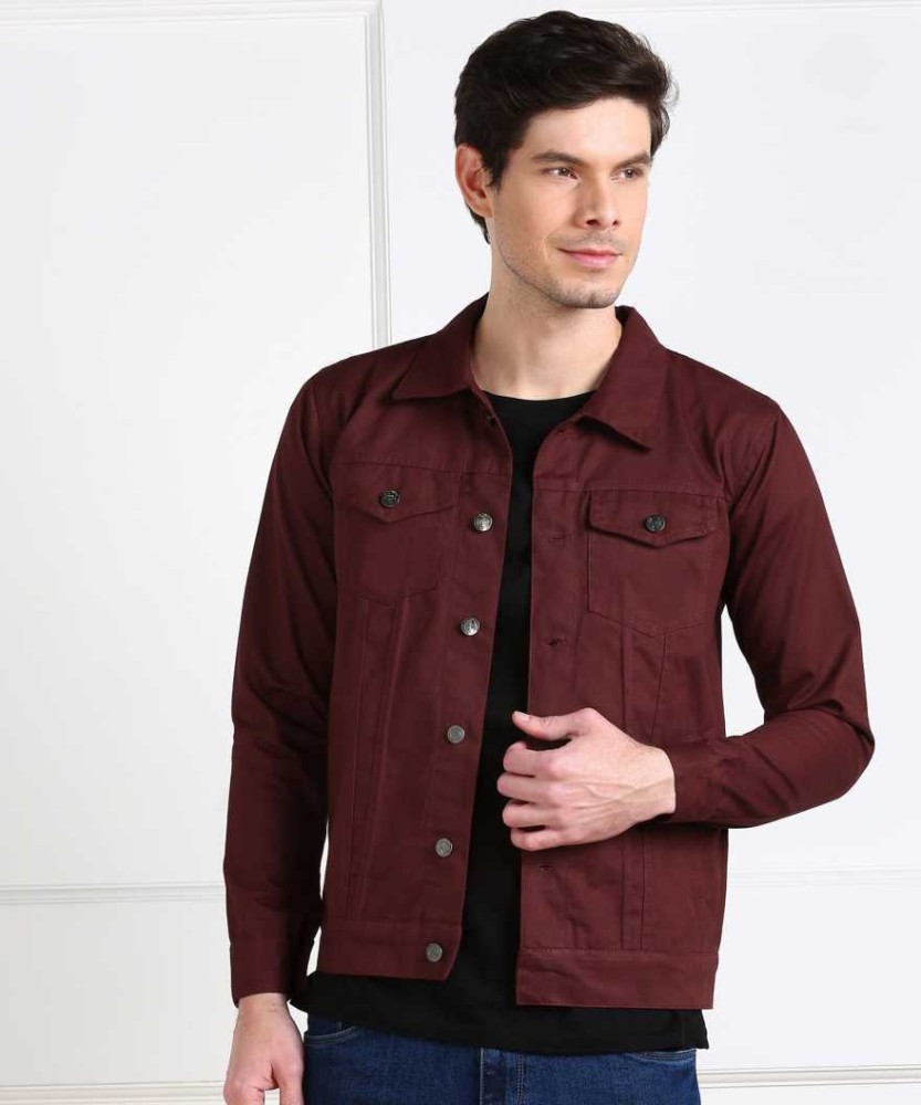 Mens denim hot sale jacket flipkart