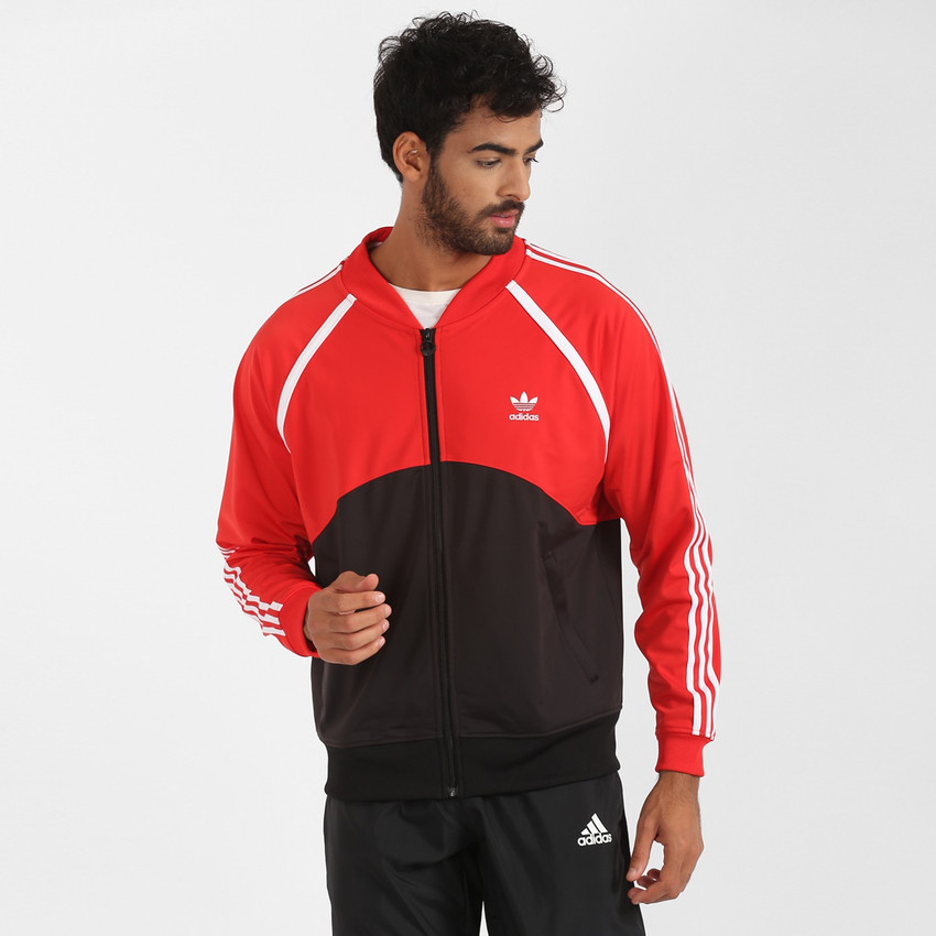 ADIDAS ORIGINALS Full Sleeve Striped Men Jacket Buy ADIDAS