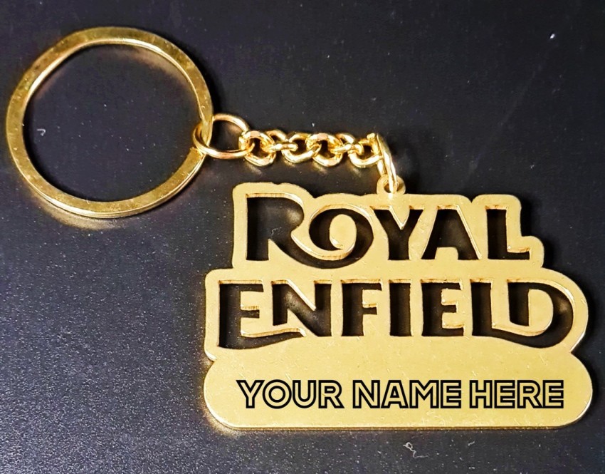 Customized royal enfield deals keychain