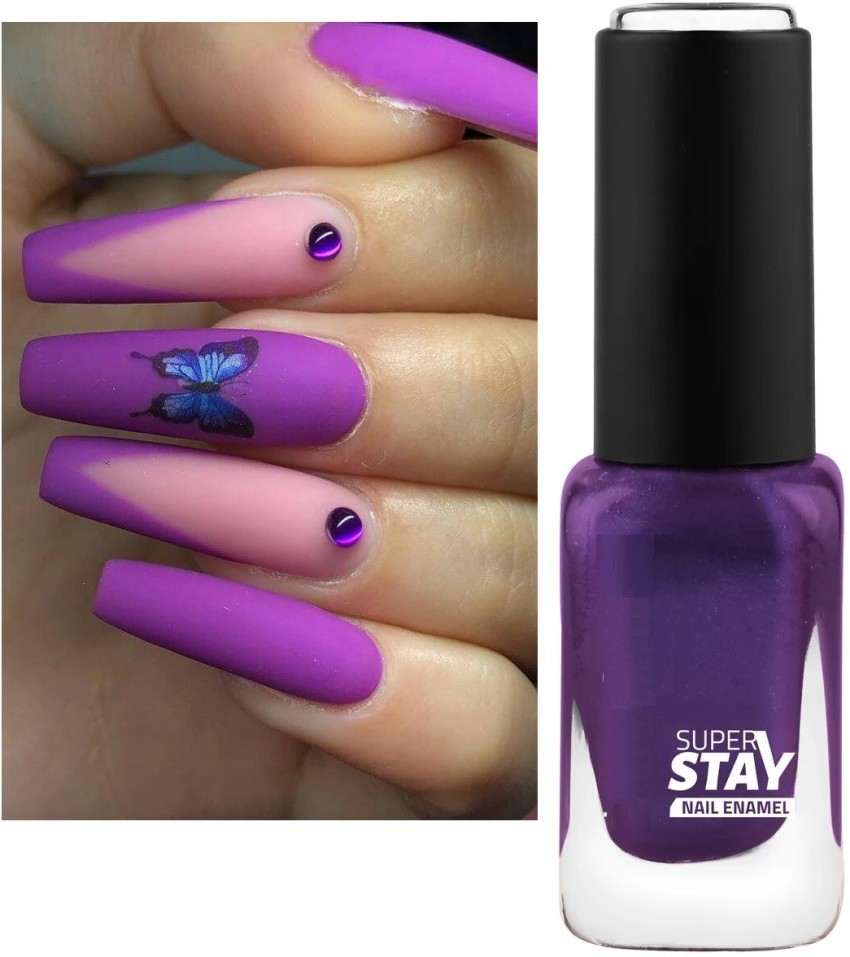 Semi-permanent nail polish dark purple Divine 10 ml Laqerìs TNS |  Tecniwork.it