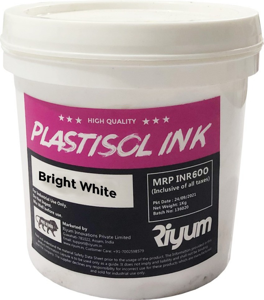 White Mag Screen Printing Plastisol Ink, Packaging Size: 1 Kg at Rs 250/kg  in Ahmedabad