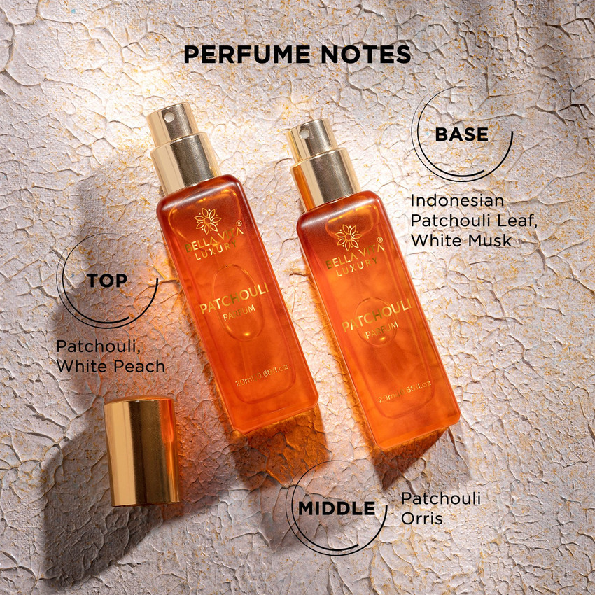 Buy Bella vita organic Patchouli Parfum with Long Lasting Sweet