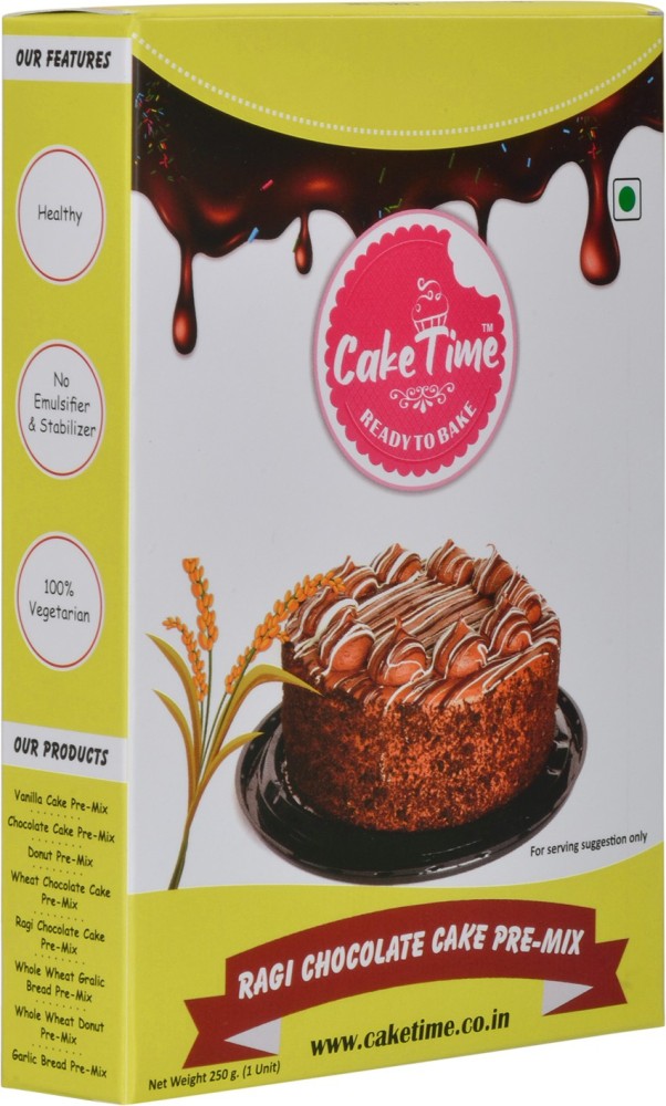 Eggless Ragi Chocolate Cake | 100% Healthy Diet Cake Recipe - Cookery Park