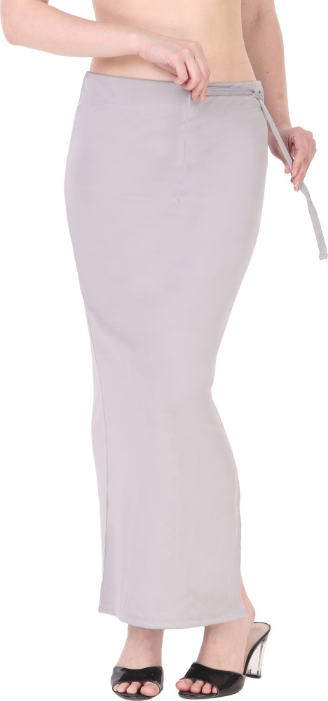 Buy Grey Women's Saree Shapewear Blended Mermaid Petticoat