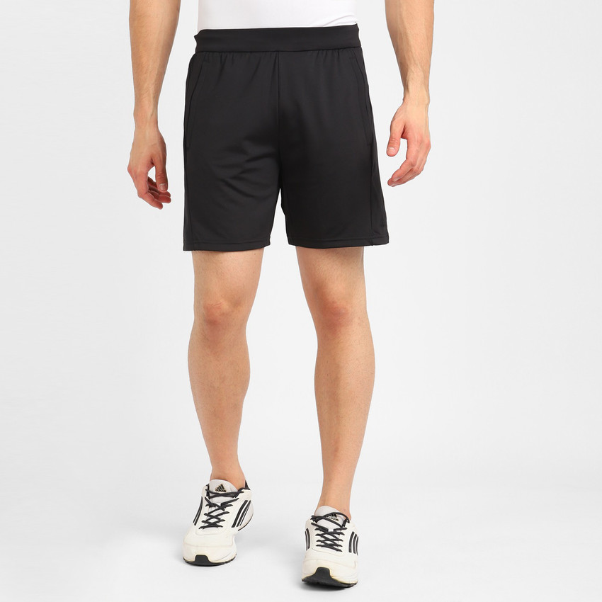 ADIDAS Solid Men Black Sports Shorts Buy ADIDAS Solid Men Black