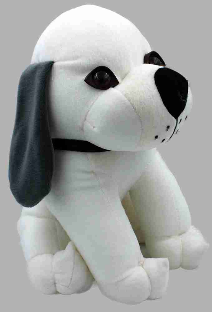 Fluffy white 2025 dog toy