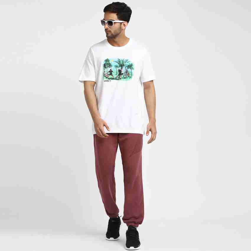 ADIDAS ORIGINALS Printed Men Crew Neck White T-Shirt - Buy ADIDAS ORIGINALS  Printed Men Crew Neck White T-Shirt Online at Best Prices in India |  Flipkart.com