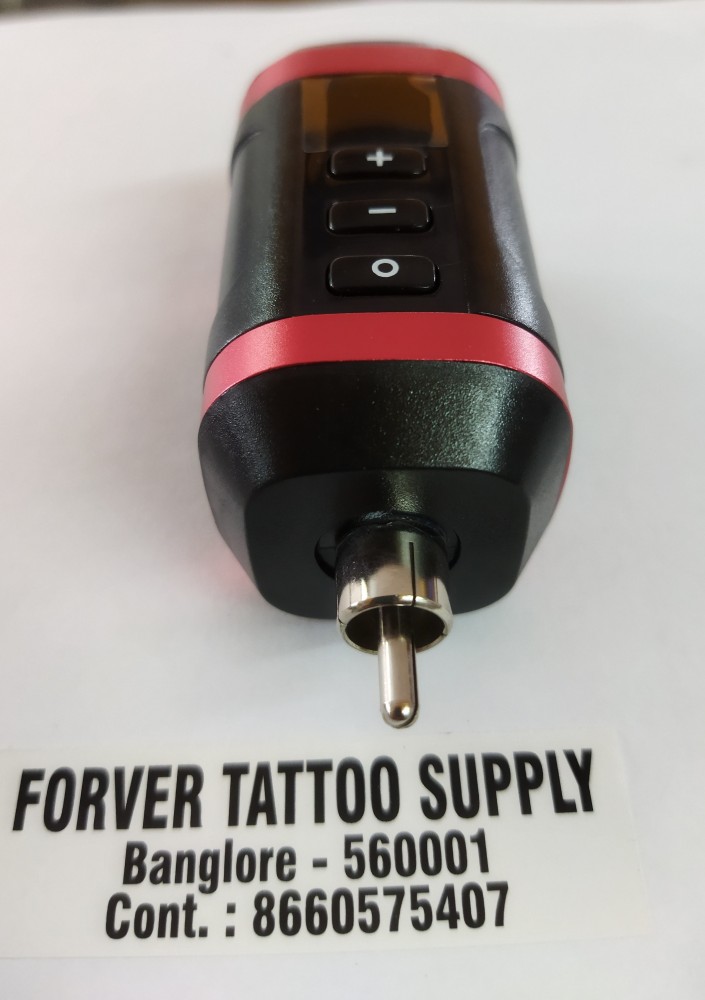 Tattooland  Wireless Battery Pack v3 for Pen Style Tattoo Machines  RCA   Wireless Battery Packs  Power Supplies  Power Supplies