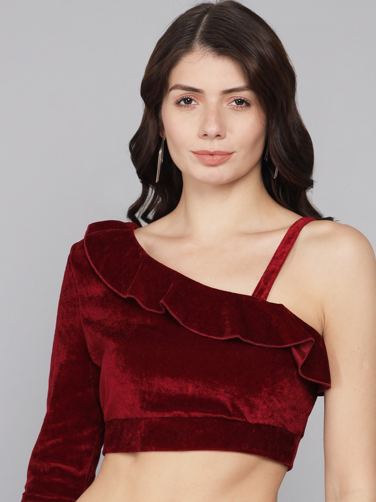 Womens party hotsell wear tops flipkart