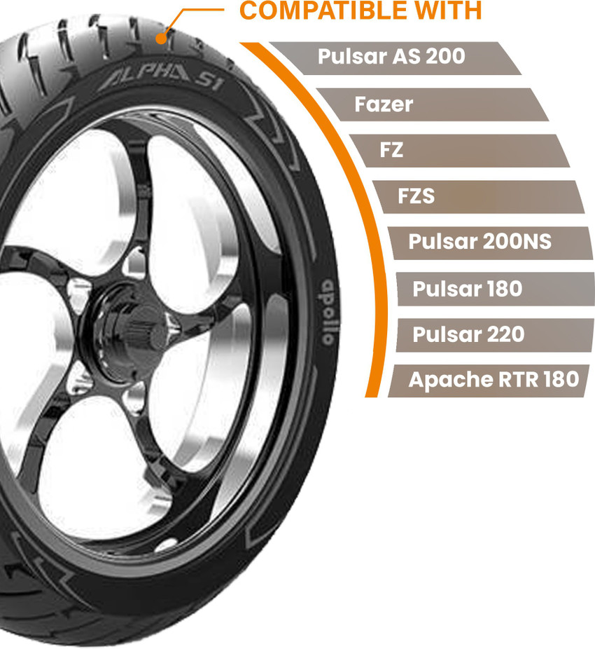 Apollo tyres deals for pulsar 180