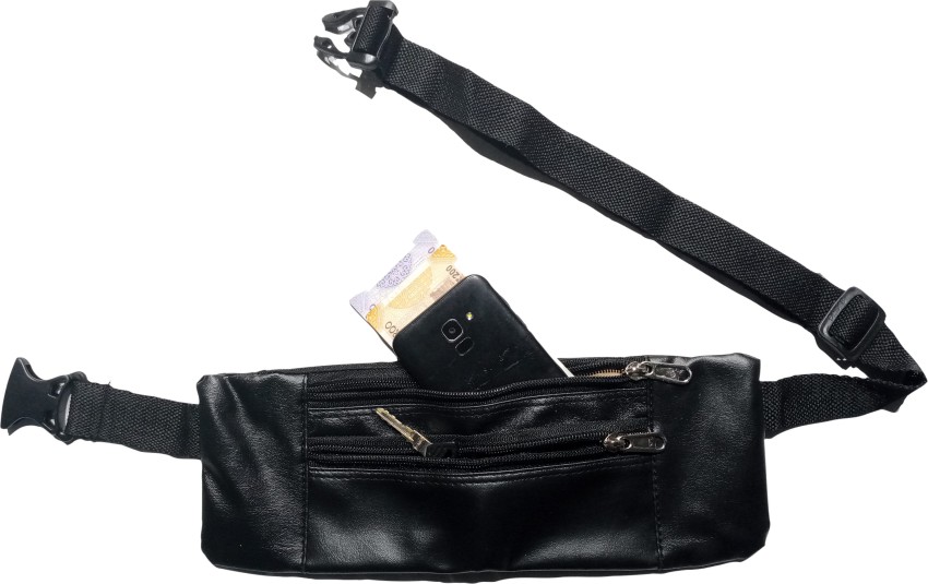 BESTTRENDS Sleek Flat Waist Bag Fanny Pack Belt Pouch Money Belt