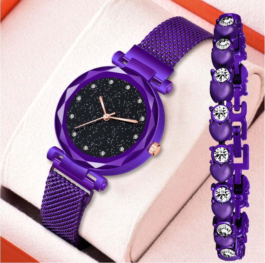 Magnetic belt wrist on sale watch