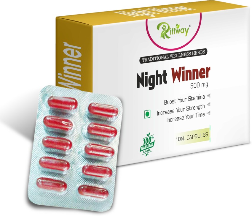 Riffway Night Winner Organic Supplement Makes Orgasm Muscles 80