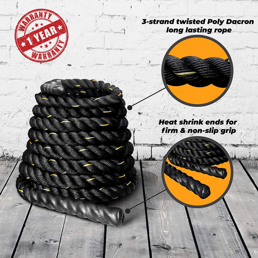 Poly dacron battle sale rope