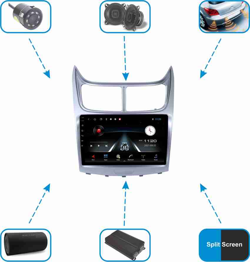 Chevrolet sail sale music system price