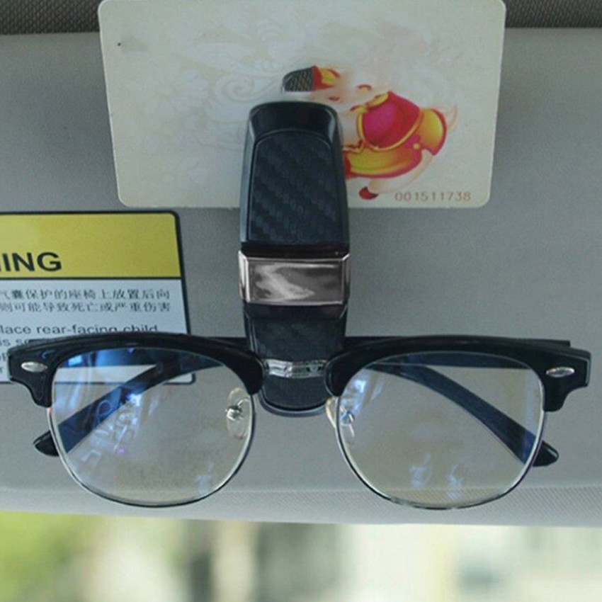 HSR Car Accessories Sunglasses Goggles Holder for Car Sun Visor