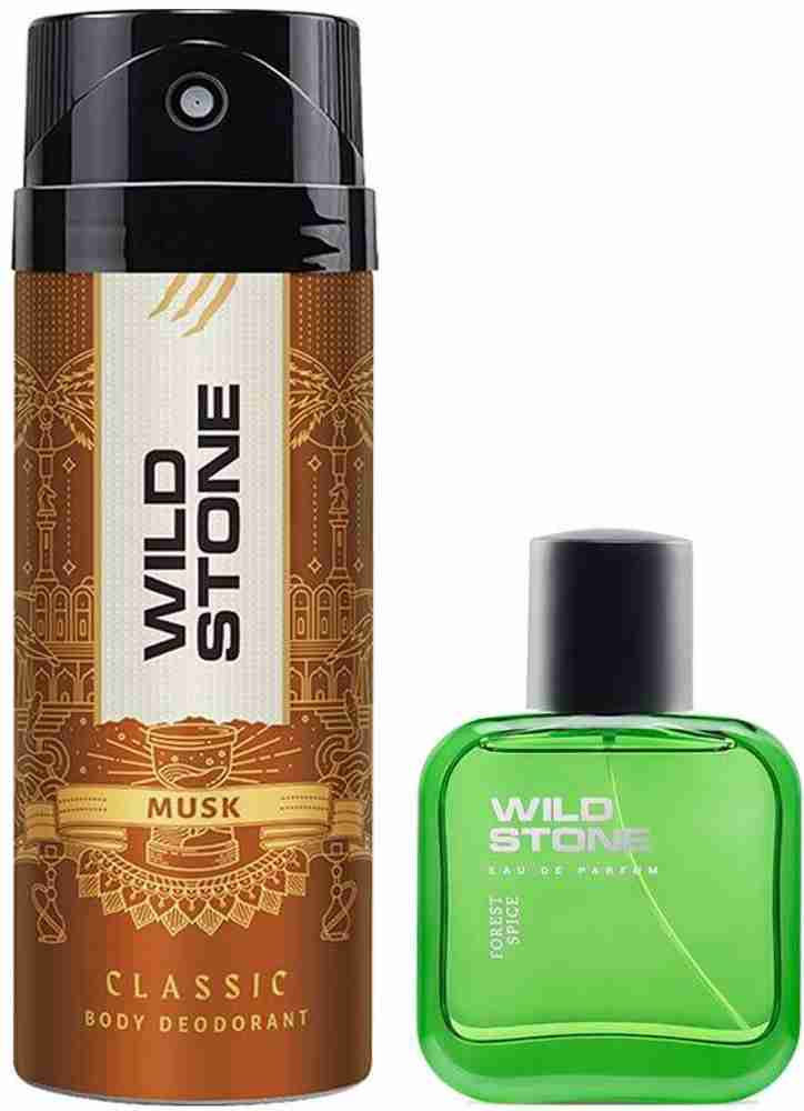 Wild Stone Classic Musk Deo 225ml Forest Spice Perfume 50ml