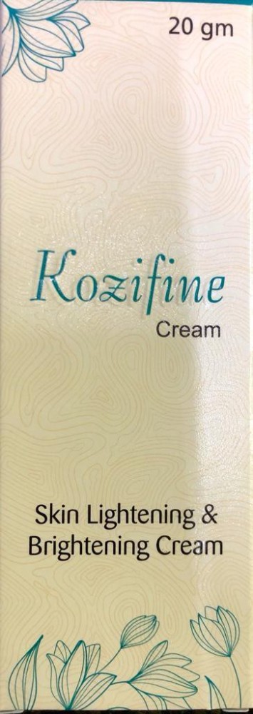 kozifine skin whitening cream Price in India Buy kozifine skin