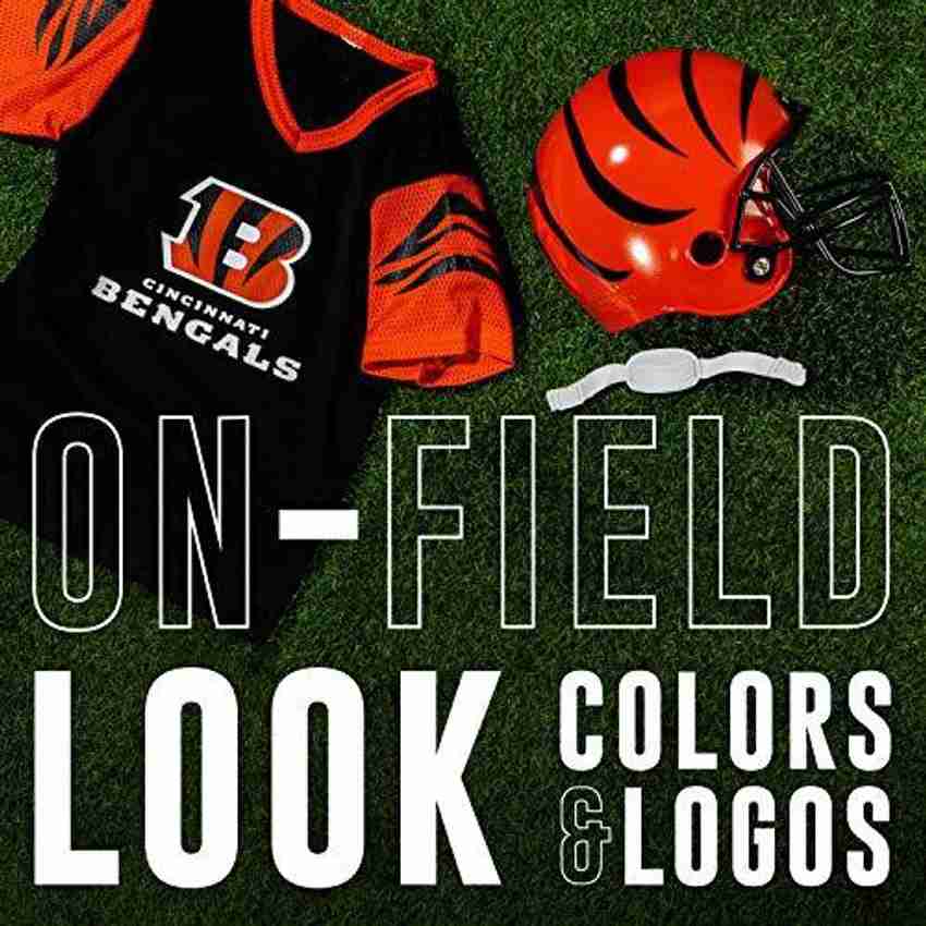 Franklin Sports NFL Cincinnati Bengals Kids Football Helmet and Jersey Set Youth Football Unif Fitness Accessory Kit Kit Buy Franklin Sports NFL Cincinnati Bengals Kids Football Helmet and Jersey Set