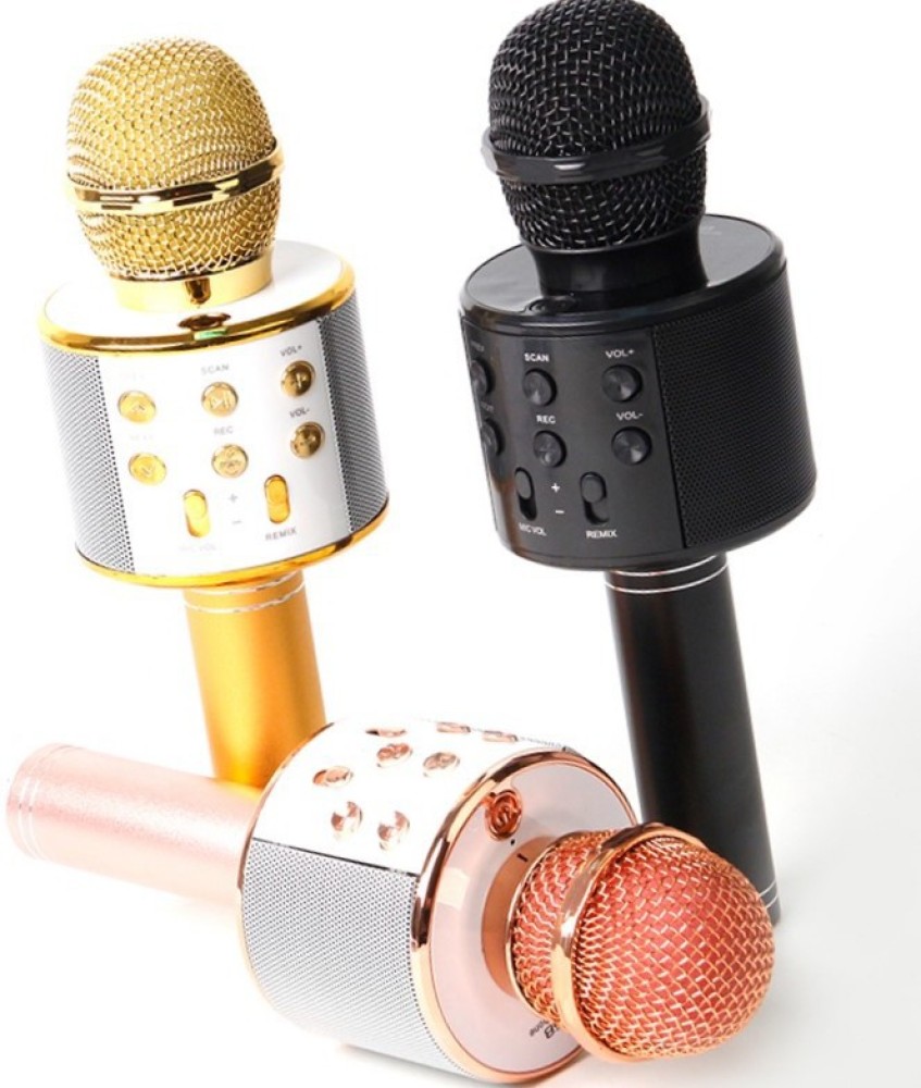 Stybits WO_WS-858 Handheld Bluetooth Speaker Mic Compatible IOS  AndriodColor May Vary Microphone - Stybits : Flipkart.com