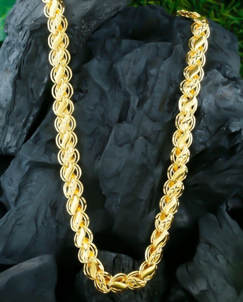 LABHUBAMON New style new year gold chain for man and boy Gold