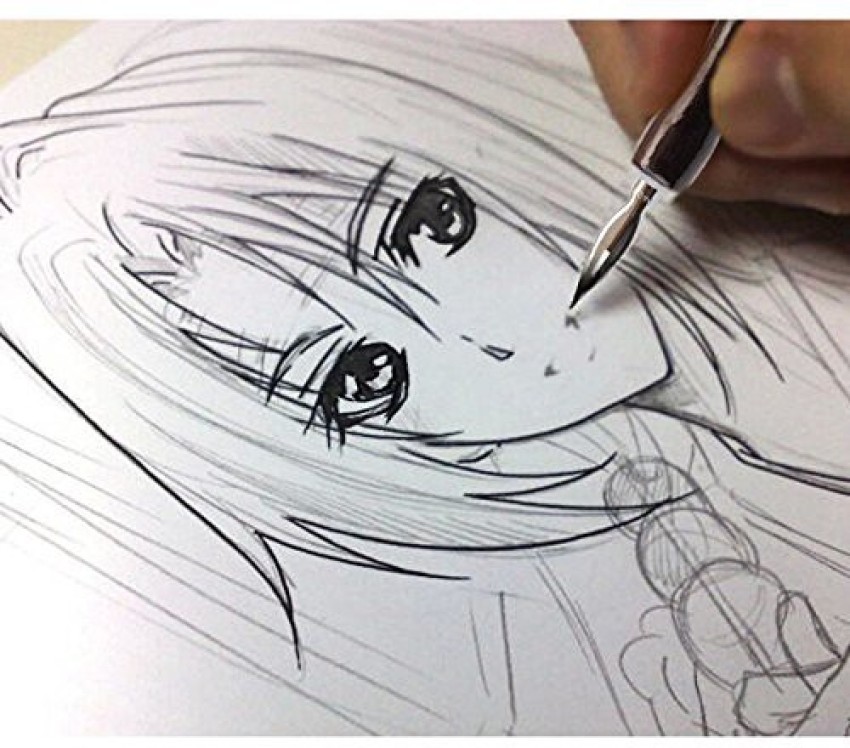 1 Set Manga Cartoon Comic Dip Pen Set Calligraphy Dip Pens Manga