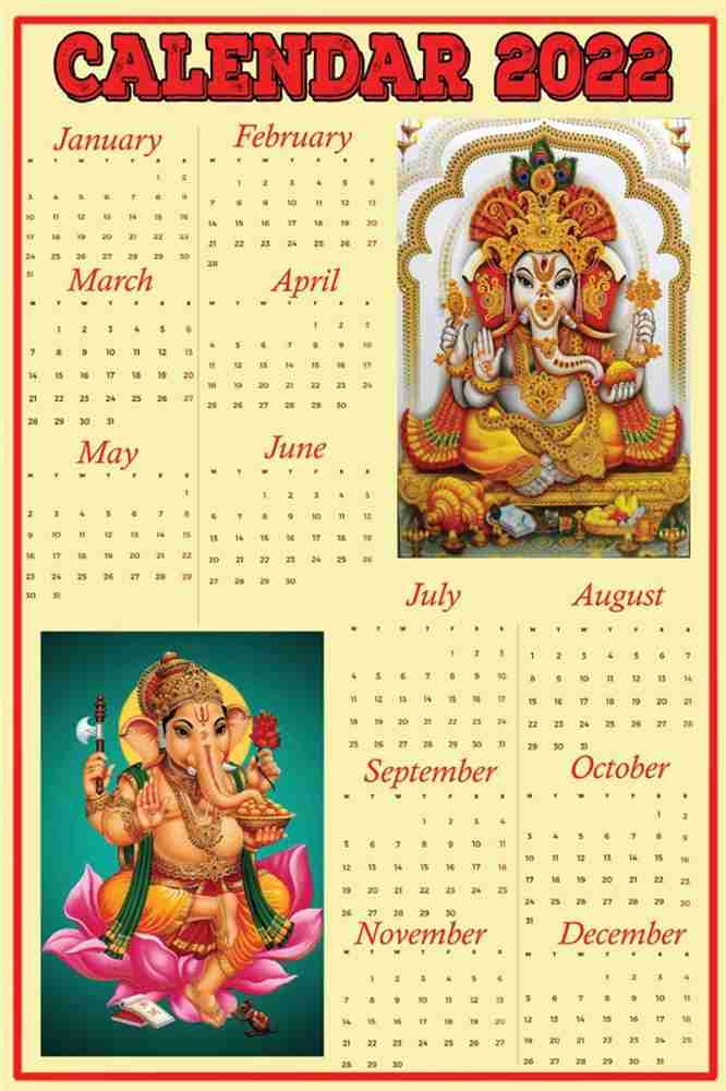 Hindu Religious Calendar Hindu Calendar Indian Calendar