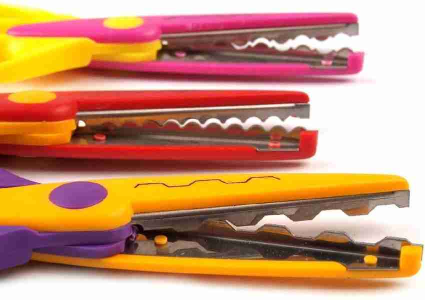 2 Pcs Craft & Art Scissors Multi Purpose Paper Cutting Designing Shears &  Tools