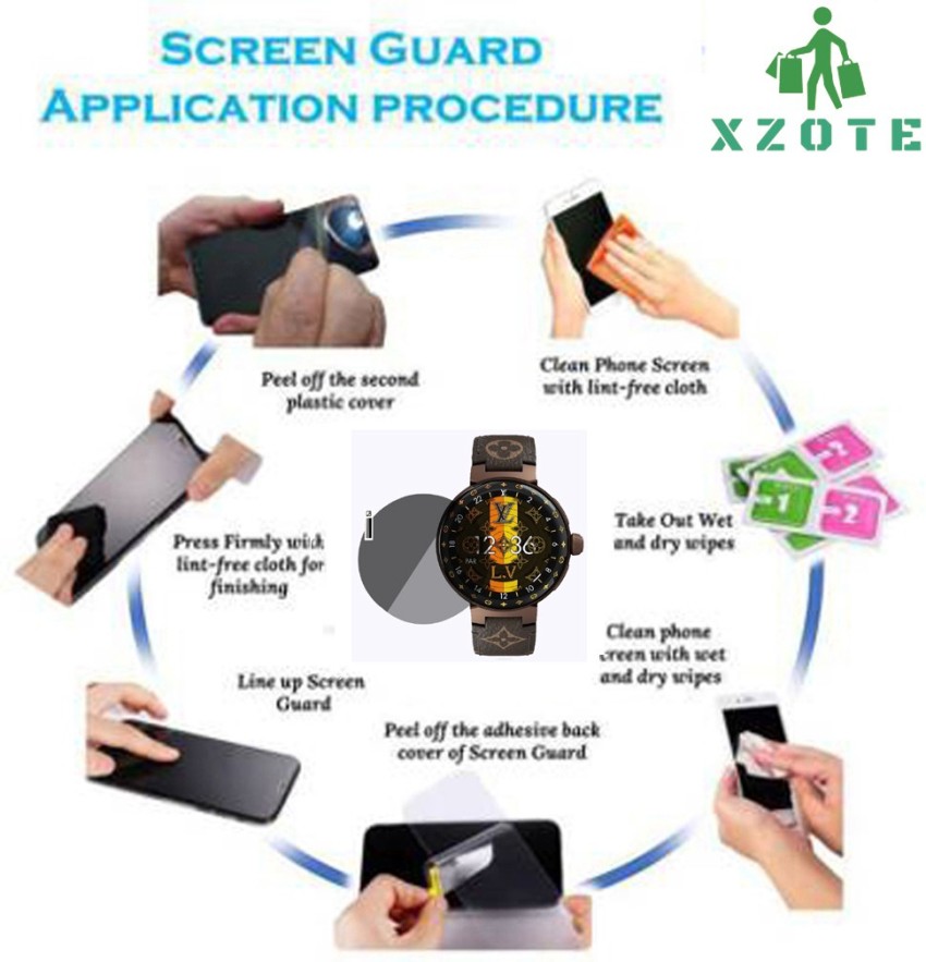 .com: Vaxson 3-Pack Tempered Glass Screen Protector, compatible with Louis  Vuitton Tambour Horizon Light Up Smartwatch 9H Protective Guard Film  Protectors : Cell Phones & Accessories
