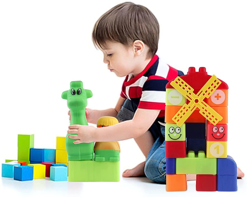 Casa Azul Dream Fan Building Big Blocks for kids Age 3 years