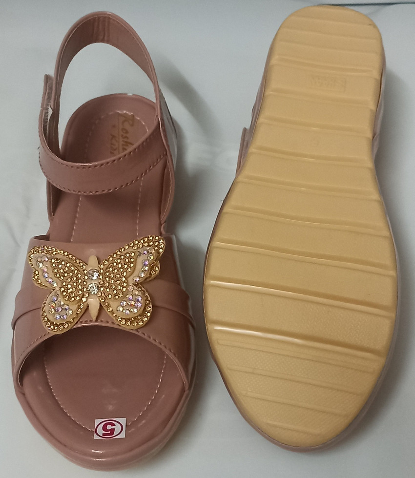 Girls rose best sale gold sandals