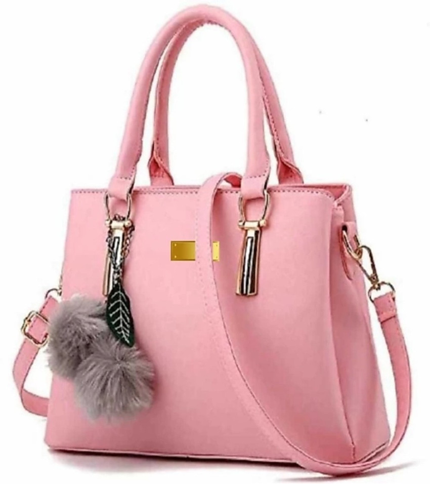 YUMN CRAFTS Pink Hand held Bag STYLISH HANDBAG FOR GIRLS WOMEN