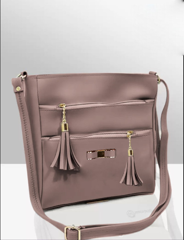 Fasforia Beige Sling Bag Latest Trend Party Wear Sling Bag with Adjustable Strap for Girls and Women s BEIGE Price in India Flipkart