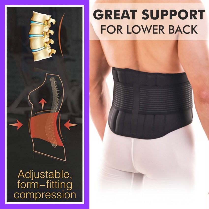 Breathable Compression Back Pain Relief Support Belt for Men