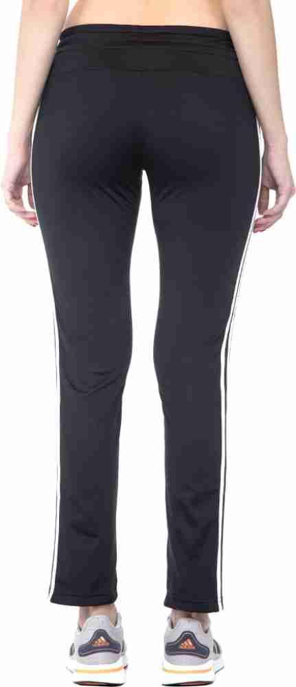 ADIDAS Striped Women Black Track Pants - Buy ADIDAS Striped Women Black Track  Pants Online at Best Prices in India