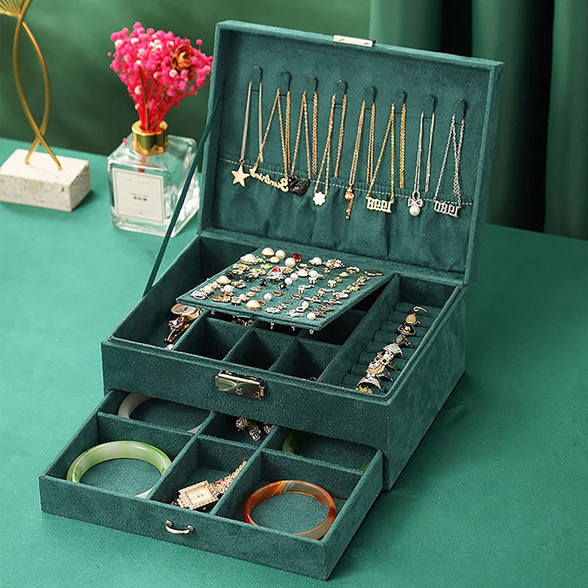 Abhsant Jewellery Box Multi Vanity Box Price in India Buy Abhsant Jewellery Box Multi Vanity Box online at Flipkart