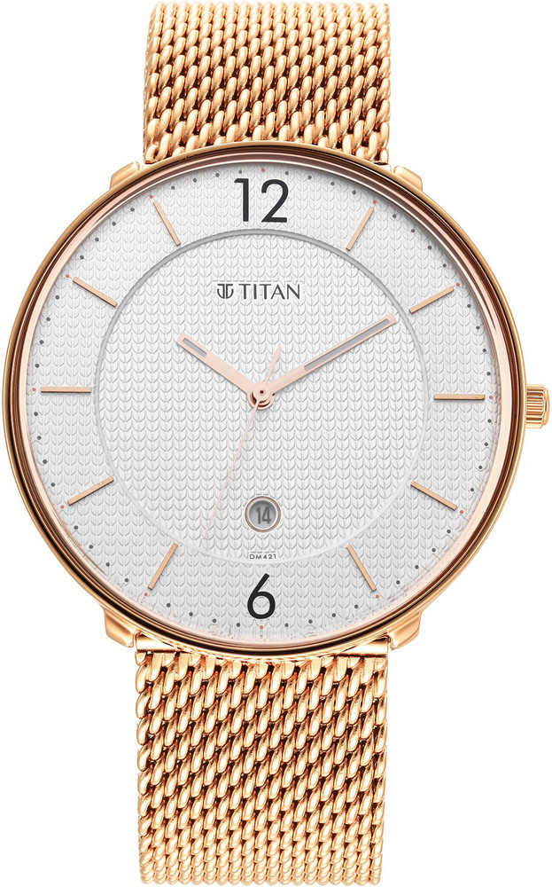 Titan rose gold best sale watches for mens